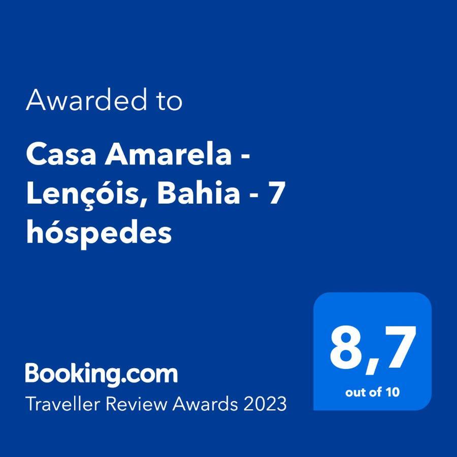 Casa Amarela - Lencois, Bahia - 7 Hospedes ภายนอก รูปภาพ